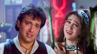 Husn Hai Suhana  Coolie No 1  Govinda amp Karisma Kapoor  Abhijeet amp Chandana Dixit  90s Hits [upl. by Rebeh]