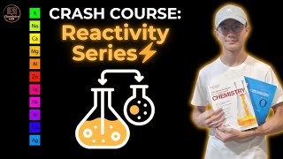 CRASH COURSE Reactivity Series⚡️Displacement reaction Extraction of metal Prevention of rusting [upl. by Robbin]