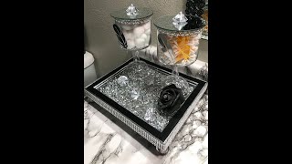 DIY Vanity Tray diys dollartree homedecor budgetfriendly vanity [upl. by Anh171]