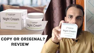 The Health Healer Night Cream Price amp Review [upl. by Enirehtacyram]