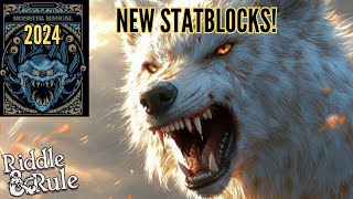 DnD 2024 New Monster Statblocks Revealed [upl. by Melgar]