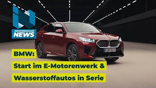 Technologieoffen BMW startet WasserstoffAutos in Serie ab 2028 und fährt EMotoren hoch [upl. by Nosdrahcir379]