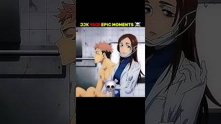 Jujustu Kaisen Yuji Itadori Epic Moments ☠️ shorts anime jjk yuji [upl. by Anad]