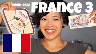 Emmy Eats FRANCE 3  an American tasting French snacks [upl. by Lapham]