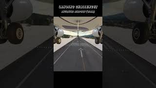 landing challenges msfs Akureyri Airport BIAR [upl. by Eladal]