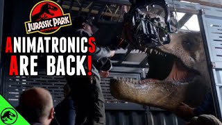 New Jurassic World 4 Movie Confirmed To Have Animatronic Dinosaurs [upl. by Darcie]