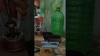 motor bearing replacement [upl. by Woodall]