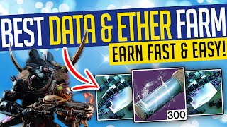 Destiny 2  BEST DECRYPTED DATA amp ETHER FARM How To Farm Fast Splicer Upgrades amp More [upl. by Laughry]