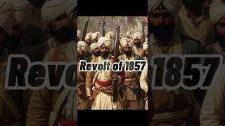 Revolt of 1857 Sepoy Mutiny  British India factsinhindi history upsc factsinhindi [upl. by Acker162]