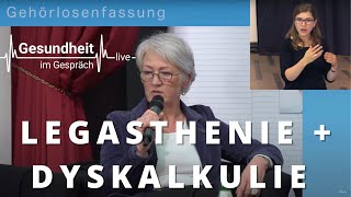 Gesundheit im Gespräch  Legasthenie und Dyskalkulie [upl. by Gati]