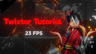 4K Twixtor Tutorial  23976 FPS English [upl. by Onilatac454]