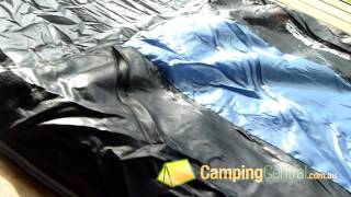 Caribee Plasma Sleeping Bag  Quick Overview [upl. by Anerres]