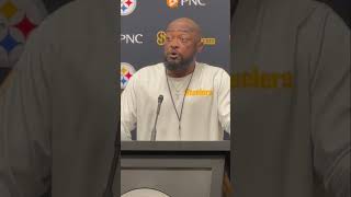 Mike Tomlin’s tired of the QB questions steelers nfl [upl. by Aniger]