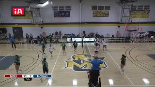 Mary Baldwin Volleyball vs Hollins University 700 pm Sept 5th [upl. by Yasui268]