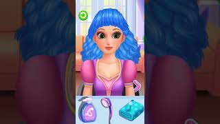 games the 👩‍🦰 hair Bal cuttingfunny funnyvideos [upl. by Akcirderf618]