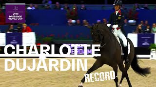 Charlotte Dujardin amp MSJ Freestyle Record Breaking Performance  FEI Dressage World Cup™ [upl. by Garlanda668]