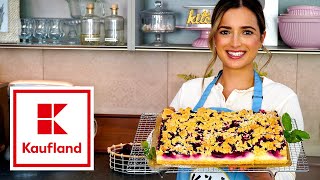 ZwetschgenRezept  Pflaumenkuchen mit Streusel und Pudding  Kikis Kitchen [upl. by Rodina257]