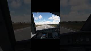 Remarkably Smooth a320 Landing msfs2020 flybywire flightsim flightsimulator aviation [upl. by Hung150]