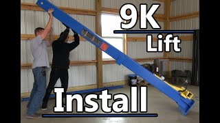 Two Post Lift Installation How To  TP9KACX amp HD2P9000AC [upl. by Justus]