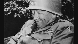 Actual Voice of General Patton starting at 115 vs Hollywood [upl. by Neened695]