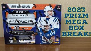 2023 Panini Prizm Football Mega Box Break [upl. by Yannodrahc]