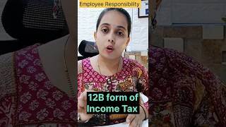 Explaining Form 12B for Income Tax taxgyany [upl. by Assilram]