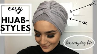 Easy Turban Styles For Everyday Life Hijab [upl. by Bogoch]