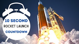 Rocket Launch Countdown  10Second Timer [upl. by Donica226]