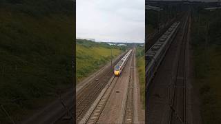 801 226 passing Huntingdon with an England tone [upl. by Gnidleif599]