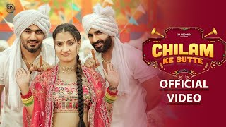 CHILAM KE SUTTE OFFICIAL VIDEO Raj Mawar  Aman Jaji  Harsh Gahlot  Vaishali Chaudhary Arti Rai [upl. by Eidderf]