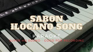 Sabon Karaoke  ilocano song  JPG Keys [upl. by Leicam]