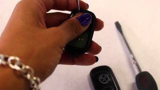 How To Replace A Scion XA Key Fob Battery 2004  2006 [upl. by Gifferd38]