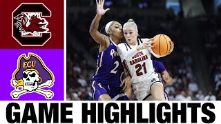 1 South Carolina vs East Carolina Highlights  NCAA Womens Basketball  2024 College Basketball [upl. by Bannon]