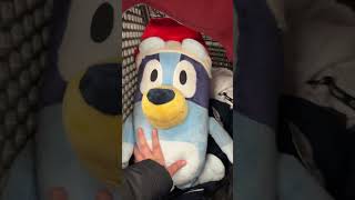 Bluey Heeler Santa Hat Plush Toy [upl. by Llevaj]