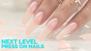 Next Level Press On Nails  Soft Gel Full Cover Nail Tips [upl. by Siraved924]