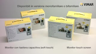 Video guida dei kit videocitofonici con tastiera capacitiva soft touch by Vimar [upl. by Killian]