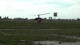 HK600GT 3D RC Helicopter Maiden Flight [upl. by Llehctim208]