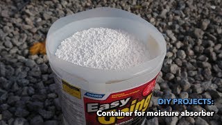 DIY Moisture Absorbent Containers [upl. by Kalle]