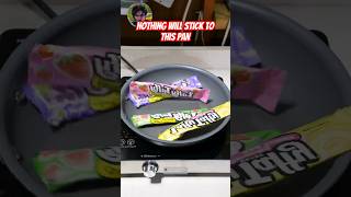 Laffy Taffy vs My Nonstick Pan 🤯😱 food shorts [upl. by Diarmid866]