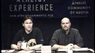 Matt Dillahuntys First Call To The Atheist Experience Show extract from episode 381 [upl. by Leunamnauj]