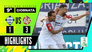 Como vs Cremonese 13  La Cremo vince il derby lombardo  HIGHLIGHTS SERIE BKT 2023  2024 [upl. by Jordon]