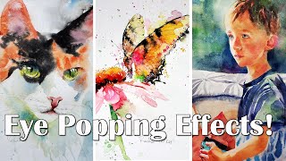 5 Tips for Painting on Hot Press Watercolor Paper [upl. by Ynaiffit]