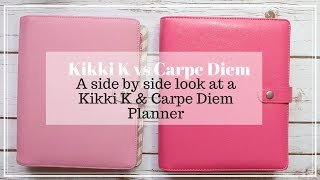 Carpe Diem vs Kikki K A5 Planners [upl. by Miharba411]