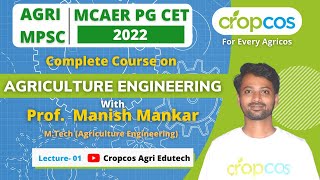 Lecture 01  IC Engine  Agriculture Engineering  AGRI MPSC  MCAER [upl. by Itnavart]