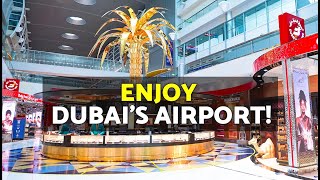 What to DO in DUBAI AIRPORT Layover 🛫 10 Things you Can Do in Dubais Airport [upl. by Torey]