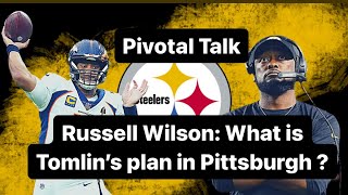 Russell Wilson Why Pittsburgh amp Mike Tomlin is the ideal combo for the QB nfl ryanclark steelers [upl. by Naxor]