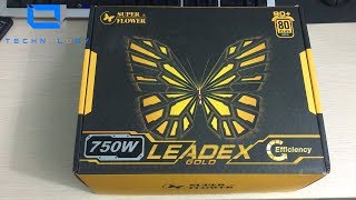 Indo Superflower Leadex Gold 750W PSU Unboxing  Powersupply kupukupu [upl. by Ina]