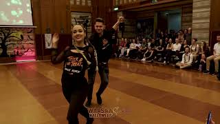 Thibault amp Nicole Ramirez  ProShow LeadampFollow  Warsaw Halloween Swing 2023 [upl. by Simaj]