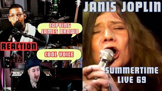 Janis Joplin quotSummertimequot Live 1969 REACTION [upl. by Nessnaj644]