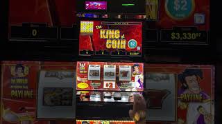 2 King Of Coins 10 Max Bet Huge Win Should Have Lined Up For 50000 So Close casino slot vgt [upl. by Lattonia]